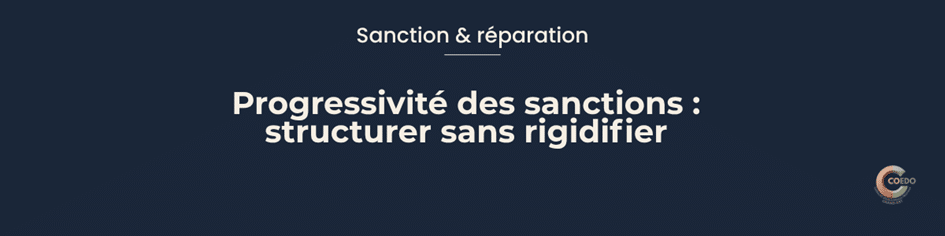 Sanction progressive